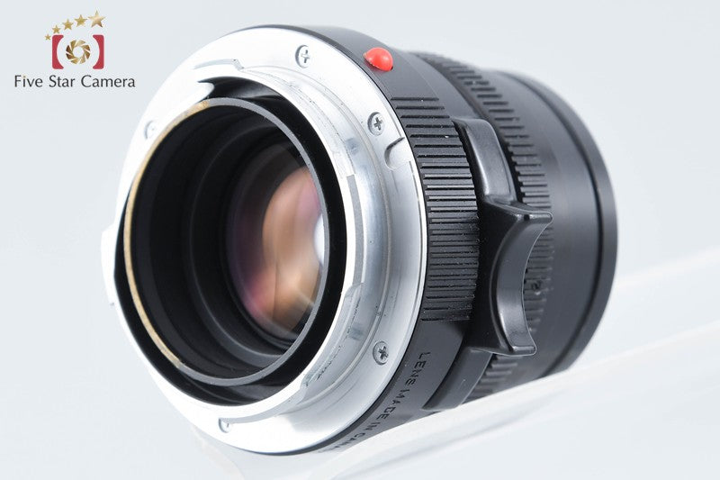 Leica SUMMICRON-M 50mm f/2 3rd Black E39 from Japan