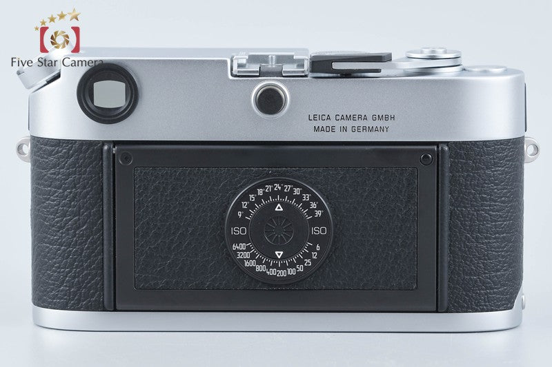 Leica M6 Chrome 35mm Rangefinder Film Camera Body from Japan