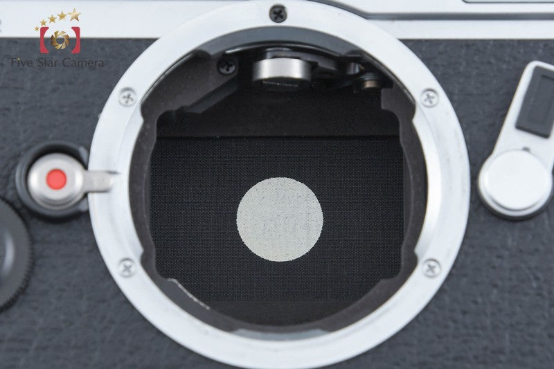 Leica M6 Chrome 35mm Rangefinder Film Camera Body from Japan