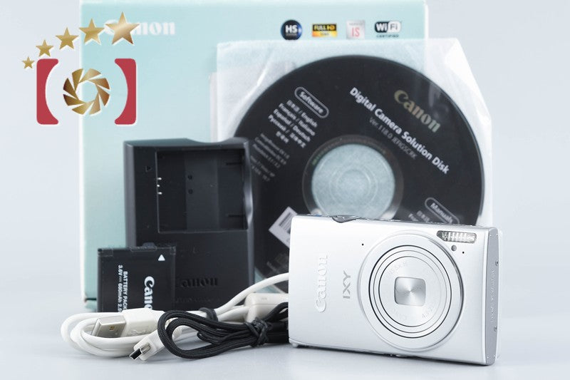 Canon IXY 430F Silver 16.1 MP Digital Camera w/ Box from Japan