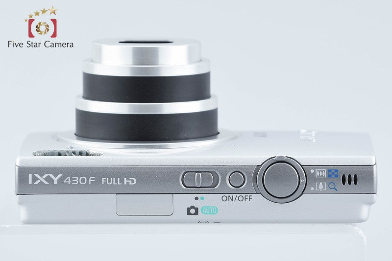 Canon IXY 430F Silver 16.1 MP Digital Camera w/ Box from Japan
