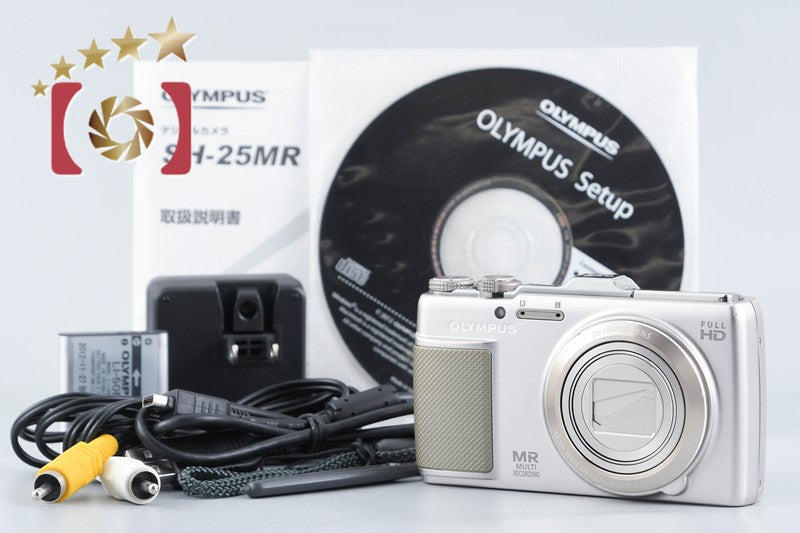 OLYMPUS Stylus SH-25MR Gold 16.0 MP Digital Camera from Japan