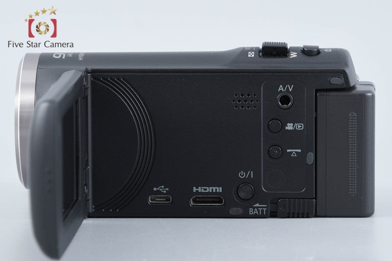 Panasonic HC-V360M 16GB 90x Zoom 2.2 MP Black Digital HD Camcorder from Japan