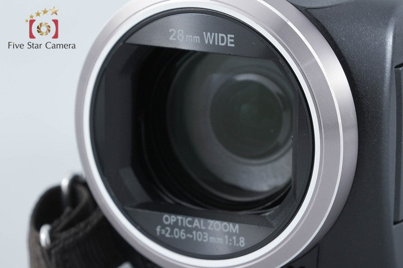 Panasonic HC-V360M 16GB 90x Zoom 2.2 MP Black Digital HD Camcorder from Japan