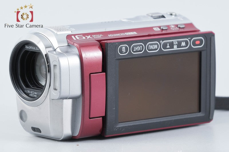 Panasonic HDC-TM30 Cranberry Red Full Hi-Vision Digital Camcorder from Japan