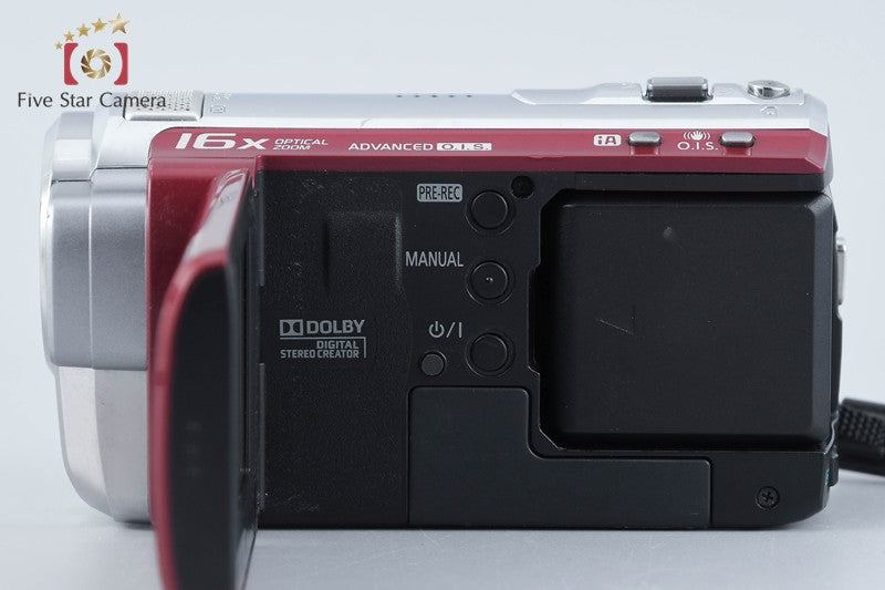 Panasonic HDC-TM30 Cranberry Red Full Hi-Vision Digital Camcorder from Japan