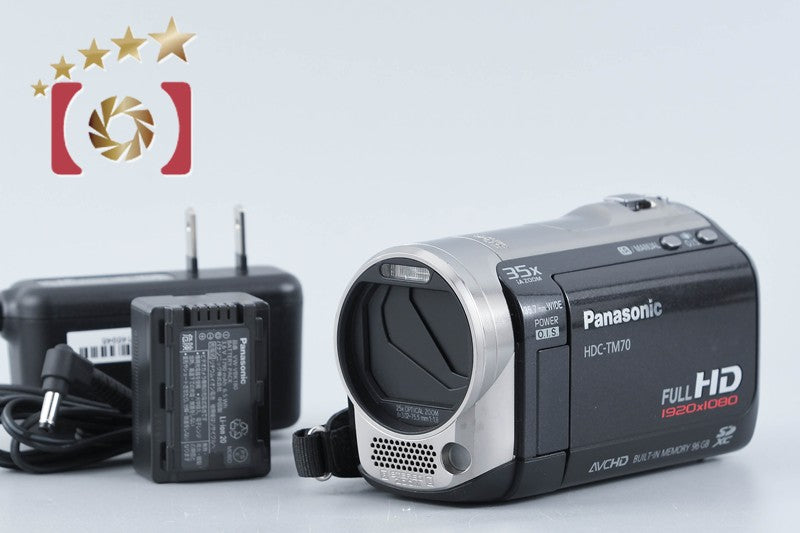 Panasonic HDC-TM70 Black Digital Hi-Vision Video Camera from Japan