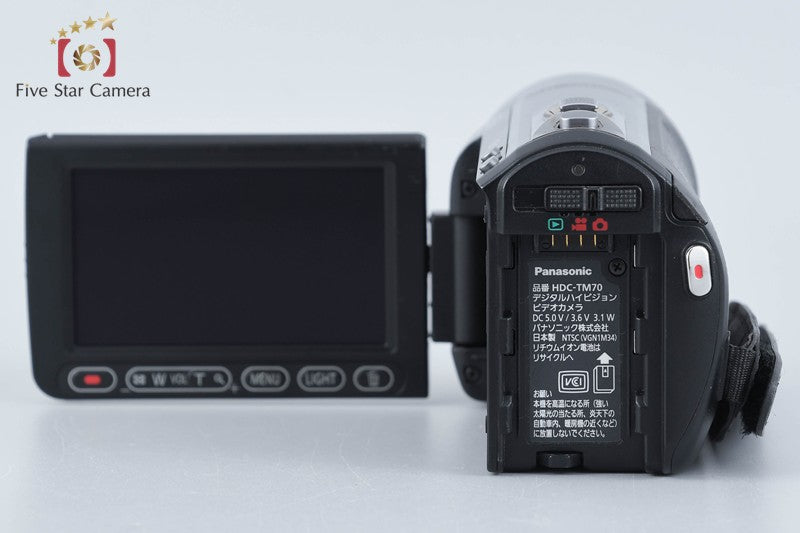 Panasonic HDC-TM70 Black Digital Hi-Vision Video Camera from Japan