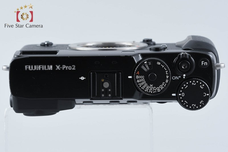 "Count 5,724" Fujifilm X-Pro2 Black 24.3 MP Digital Mirrorless Camera from Japan