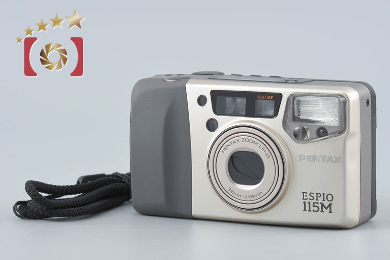 Pentax ESPIO 115M Gold 35mm Point & Shoot Film Camera from Japan