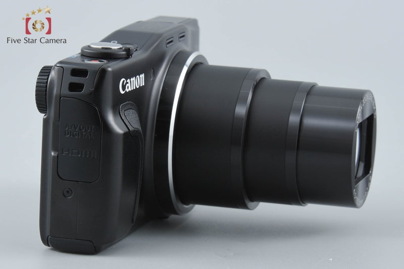 Canon PowerShot SX700 HS Black 16.1 MP Digital Camera from Japan