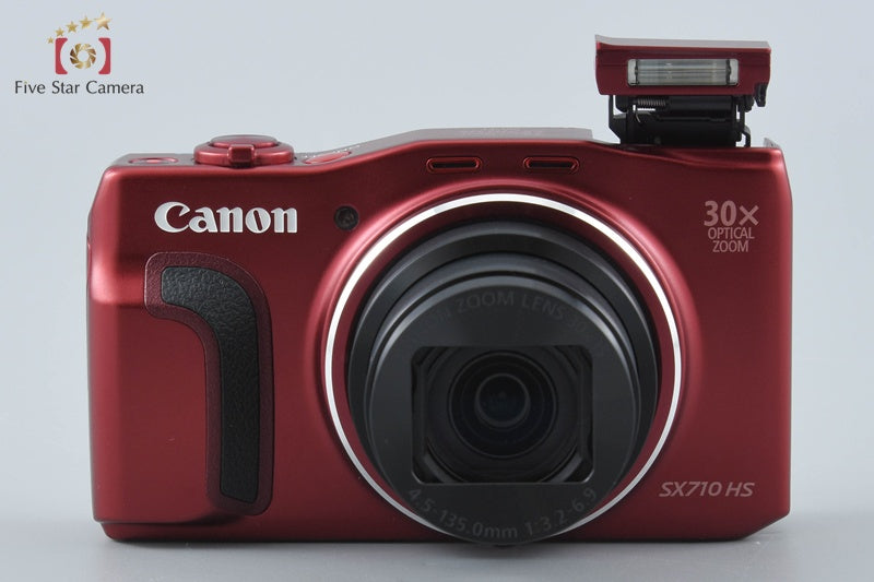 Canon PowerShot SX710 HS Red 20.3 MP Digital Camera from Japan