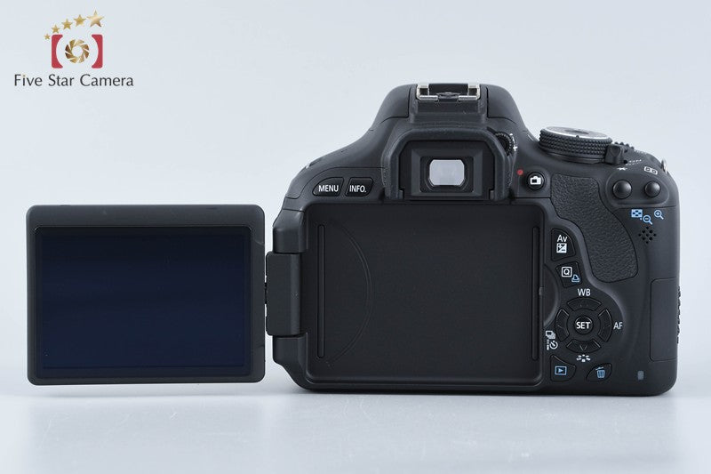 Canon EOS Kiss X5 / Rebel T3i / 600D 18.0 MP 18-55 55-250 Lenses from Japan