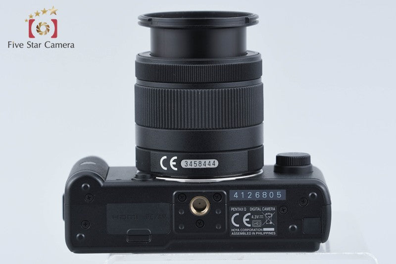 "Count 710" PENTAX Q Black 12.4MP Digital Mirrorless Camera 5-15 Lens from Japan