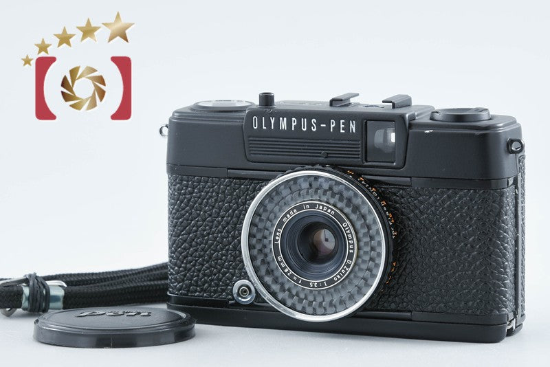 Olympus PEN EE-3 Black 35mm Half Frame Film Camera D.Zuiko 28mm f/3.5 from Japan
