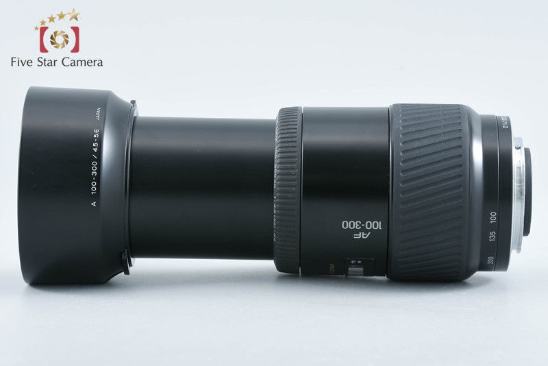 Minolta AF APO TELE ZOOM 100-300mm f/4.5-5.6 Sony / Minolta A Mount from Japan