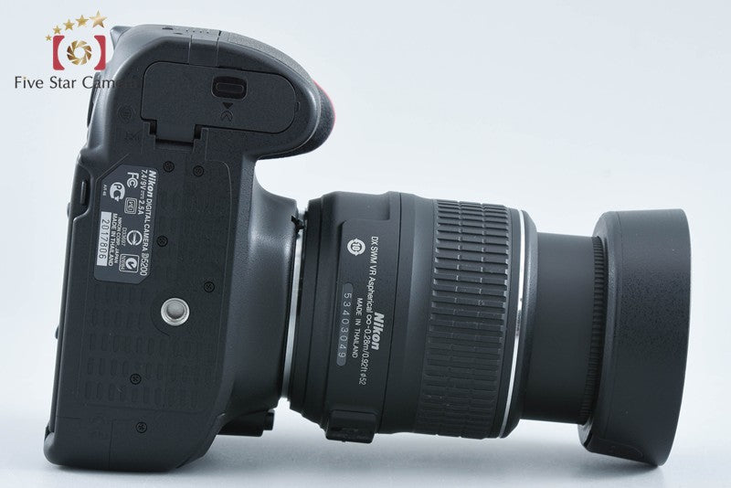 Nikon D5200 Black 24.1 MP DSLR Camera 18-55 VR Lens from Japan