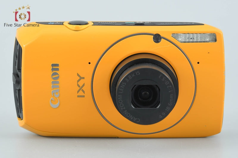 Canon IXY 30S Yellow 10.0 MP Digital Camera w/ Box from Japan