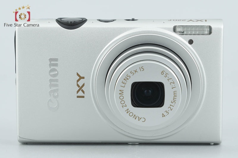 Canon IXY 220F Silver 16.1 MP Digital Camera w/ Box from Japan