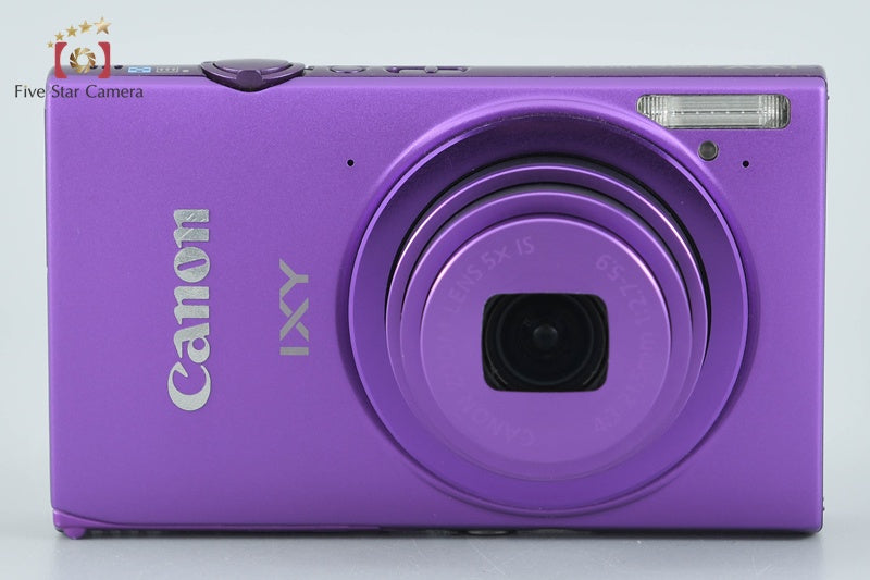 Canon IXY 430F Purple 16.1 MP Digital Camera from Japan