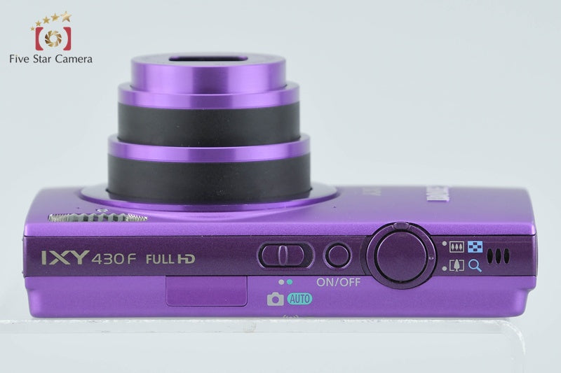 Canon IXY 430F Purple 16.1 MP Digital Camera from Japan