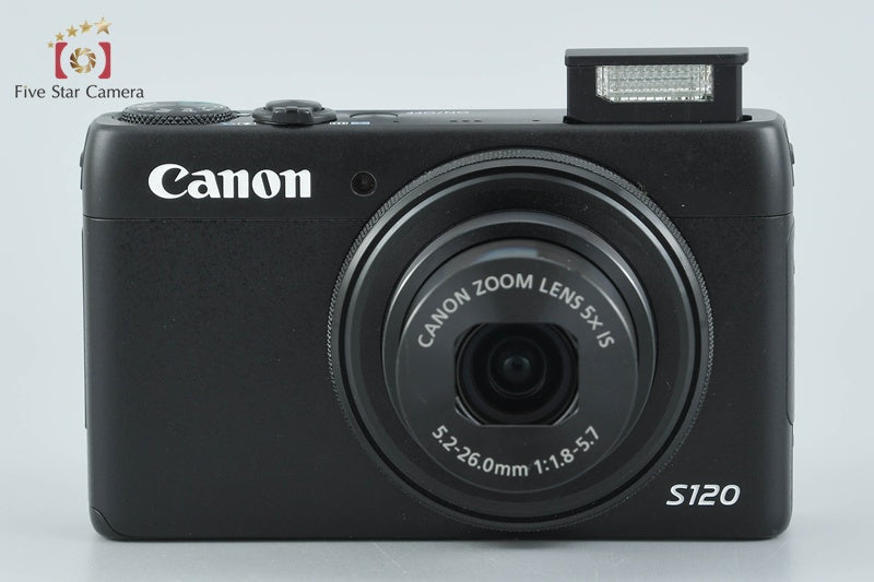 Canon PowerShot S120 Black 12.1 MP Digital Camera from Japan