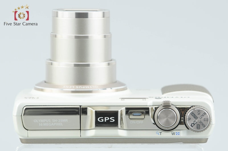 OLYMPUS STYLUS SH-25MR White 16.0 MP Digital Camera from Japan