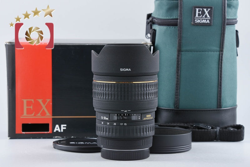 Sigma 15-30mm f/3.5-4.5 EX DG Aspherical IF for Canon w/ Box from Japan