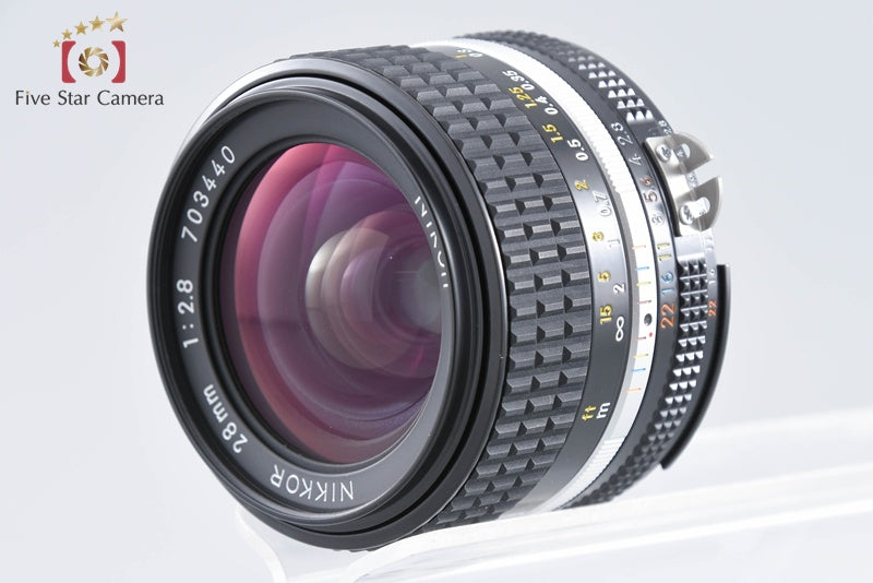 Nikon Ai-S NIKKOR 28mm f/2.8 from Japan