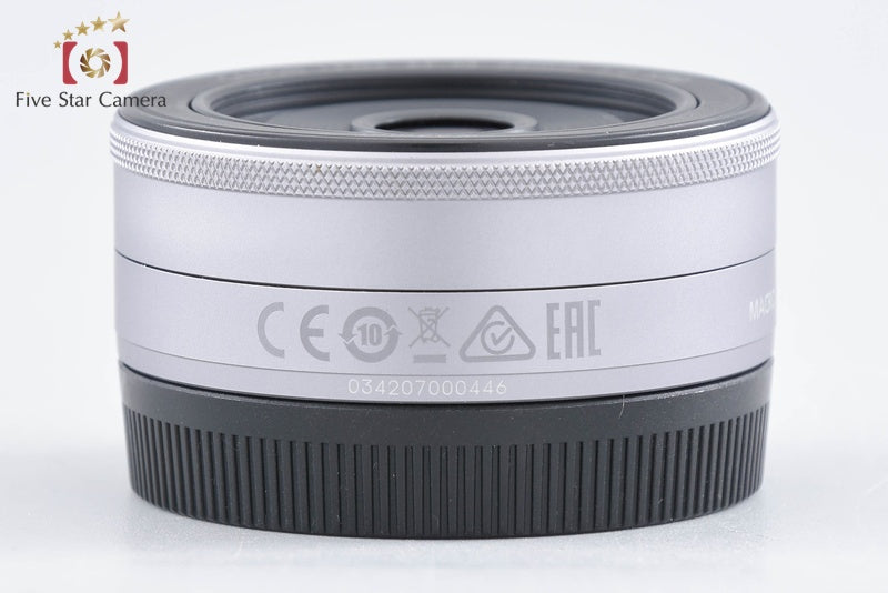 Canon EF-M 22mm f/2 STM Silver from Japan