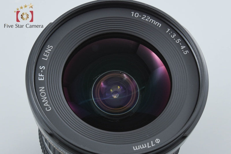 Canon EF-S 10-22mm f/3.5-4.5 USM from Japan