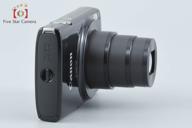 Canon IXY 210 Black 20.0 MP Digital Camera from Japan