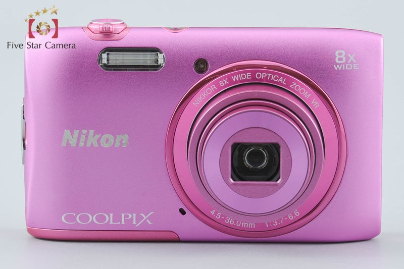 Nikon COOLPIX S3600 Azalea Pink 20.0 MP Digital Camera from Japan