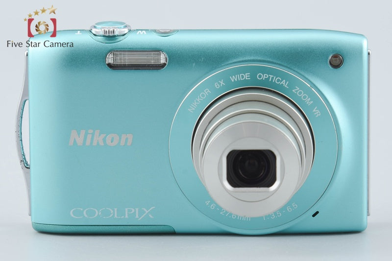 Nikon COOLPIX S3300 Mint Green 16.0 MP Digital Camera from Japan