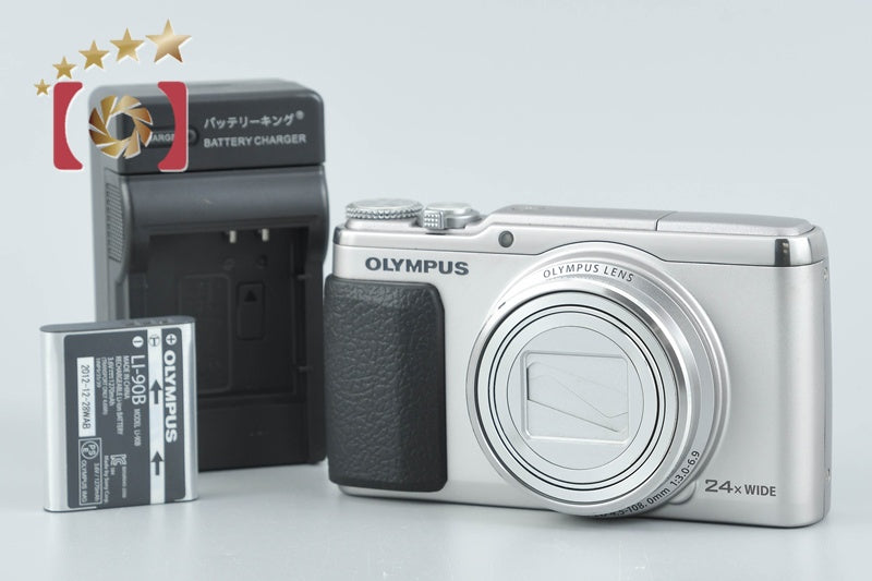 Olympus Stylus SH-50 Silver 16.0 MP Digital Camera from Japan