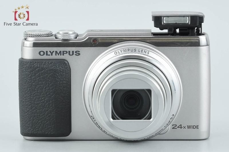 Olympus Stylus SH-50 Silver 16.0 MP Digital Camera from Japan