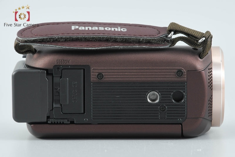 Panasonic HC-V550M Brown Digital HD Video Camera from Japan