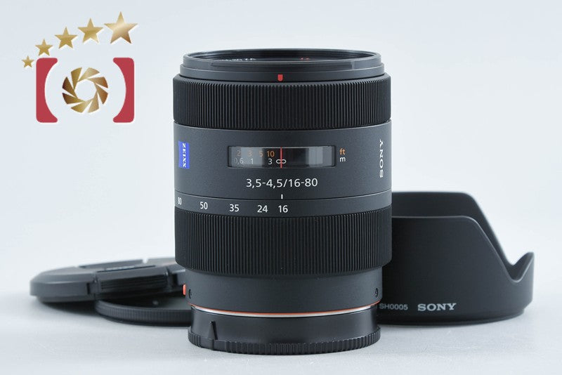 Sony Carl Zeiss Vario-Sonnar DT 16-80mm f/3.5-4.5 ZA T* SAL1680Z from Japan