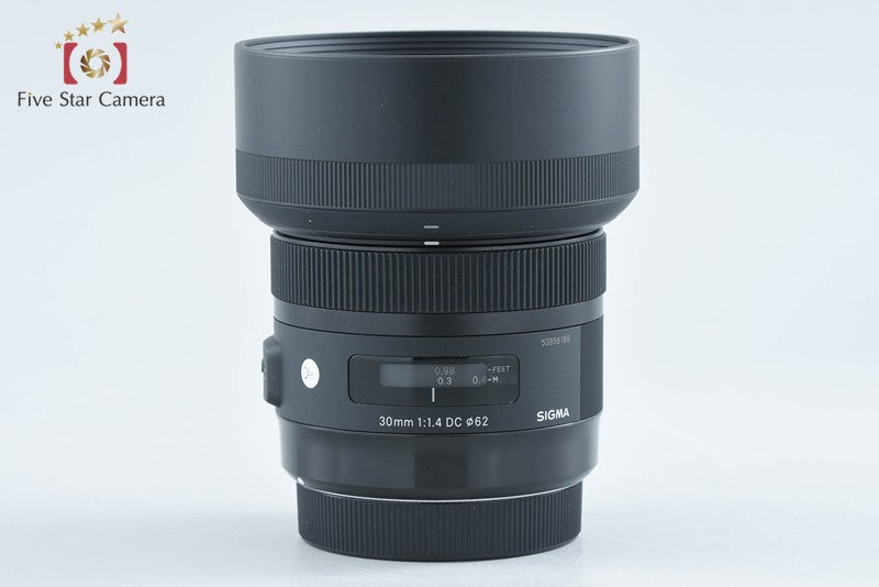 Sigma Art 30mm f/1.4 DC HSM for Canon w/ Box from Japan