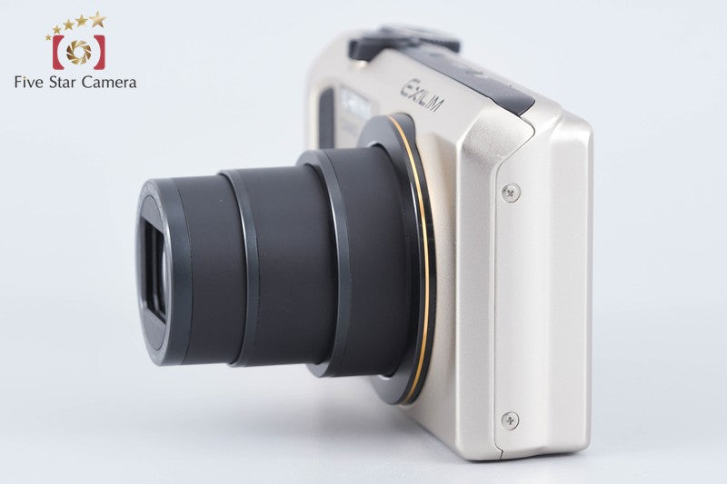 CASIO HIGH SPEED EXILIM EX-ZR300 Gold 16.1 MP Digital Camera from Japan