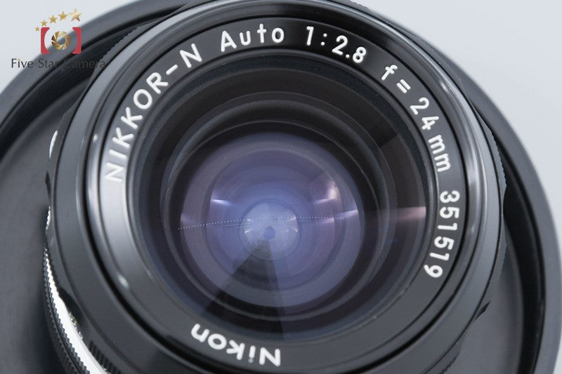 Nikon NIKKOR-N Auto 24mm f/2.8 Non Ai Lens from Japan