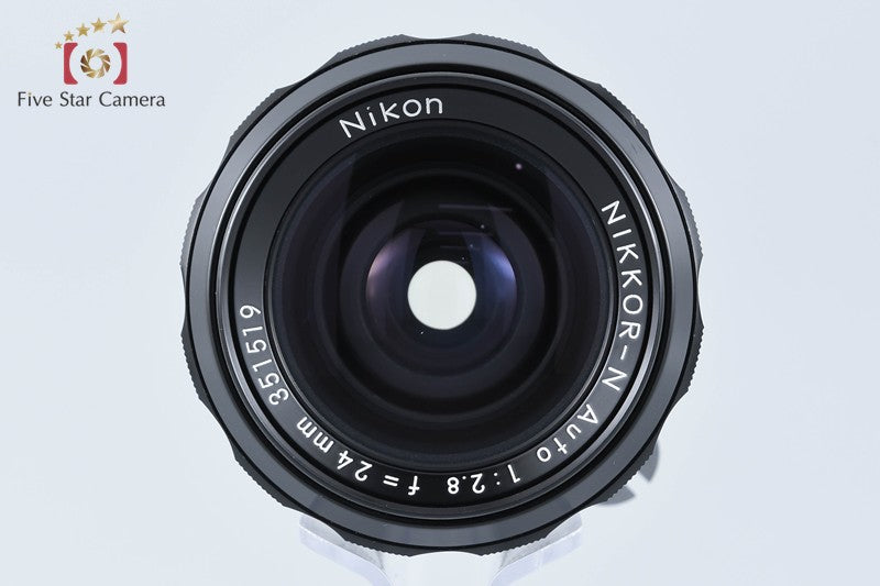 Nikon NIKKOR-N Auto 24mm f/2.8 Non Ai Lens from Japan