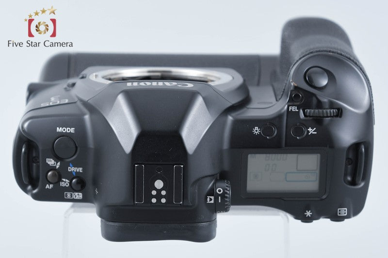 Canon EOS 3 35mm SLR Film Camera Body + PB-E2 Power Drive Booster from Japan