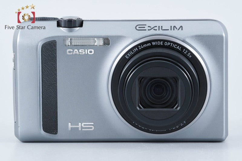 CASIO HIGH SPEED EXILIM EX-ZR400 Silver 16.1 MP Digital Camera from Japan