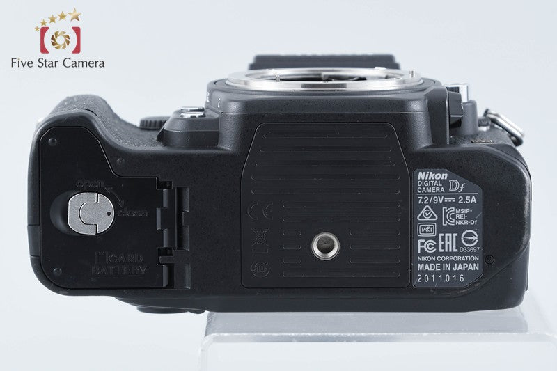 Nikon Df Black 16.2 MP Full Frame Digital SLR Camera Body from Japan