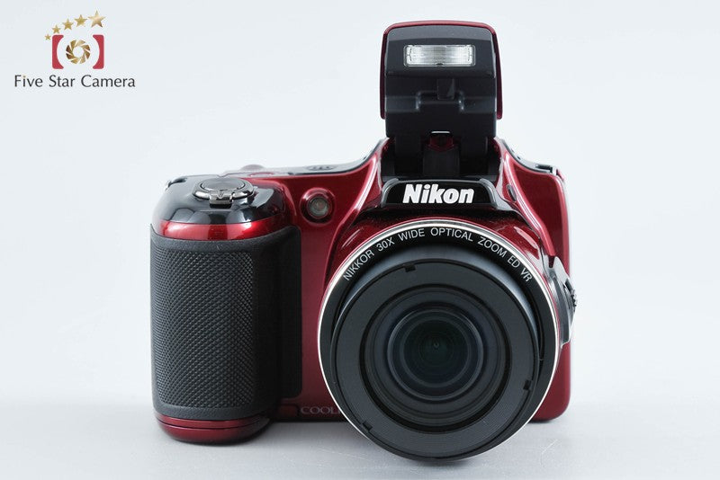 Nikon COOLPIX L820 Red 16.0 MP Digital Camera from Japan
