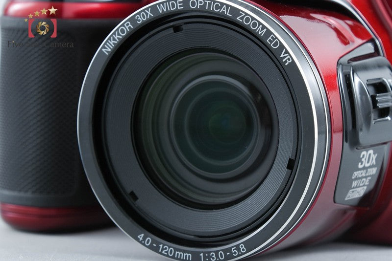Nikon COOLPIX L820 Red 16.0 MP Digital Camera from Japan