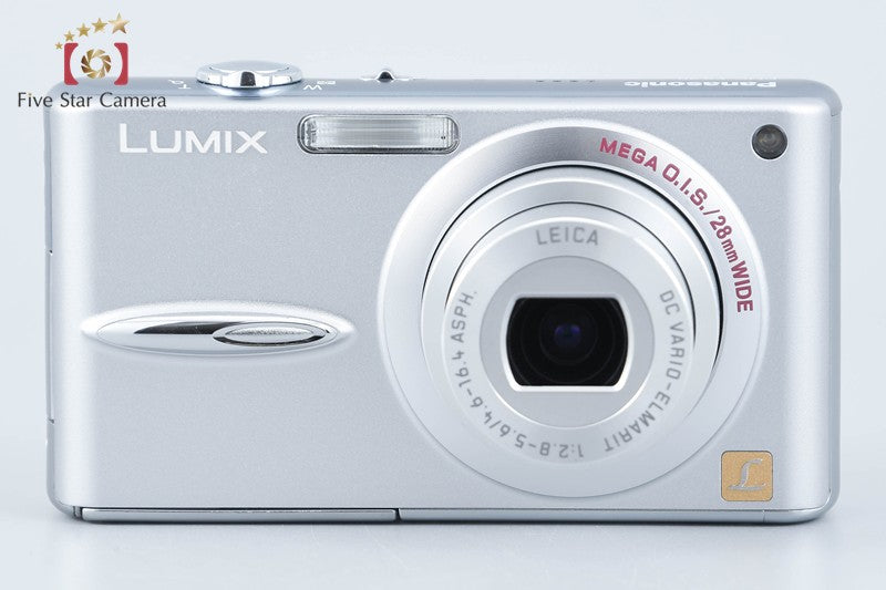 Panasonic LUMIX DMC-FX30 Precious Silver 7.2 MP Digital Camera w/ Box from Japan