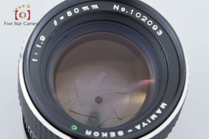 Mamiya SEKOR C 80mm f/1.9 for 645 from Japan