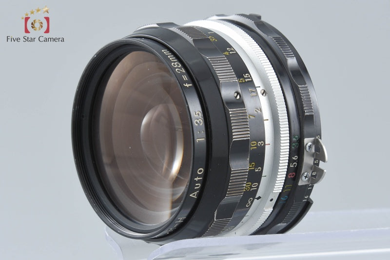 Nikon NIKKOR-H Auto 28mm f/3.5 Ai Converted from Japan